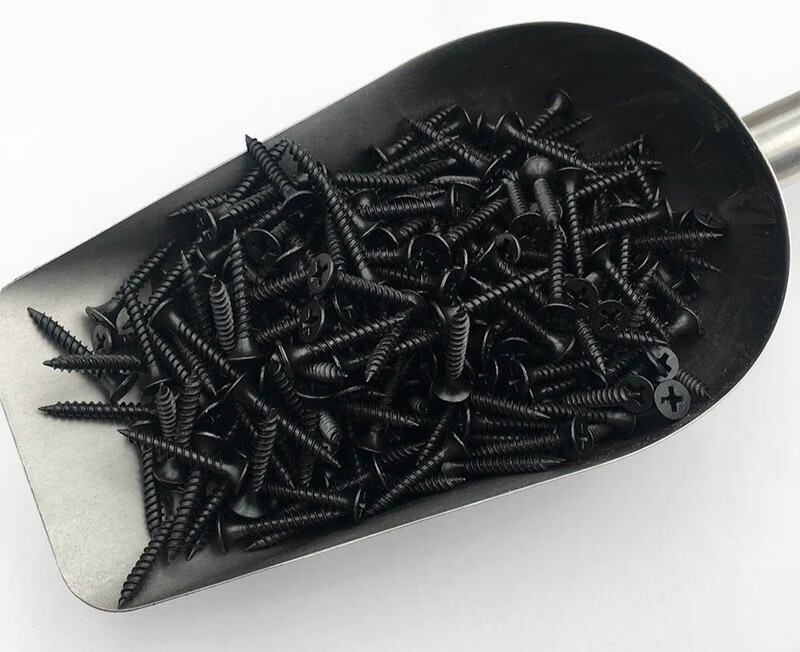 高强度自攻钉干壁钉黑色十字沉头木工螺丝石膏板螺丝m35散装m35505斤