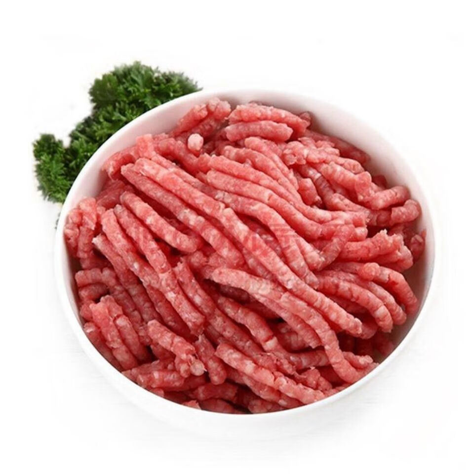 猪肉馅农家散养猪肉馅 猪肉馅纯瘦肉 3斤【图片 价