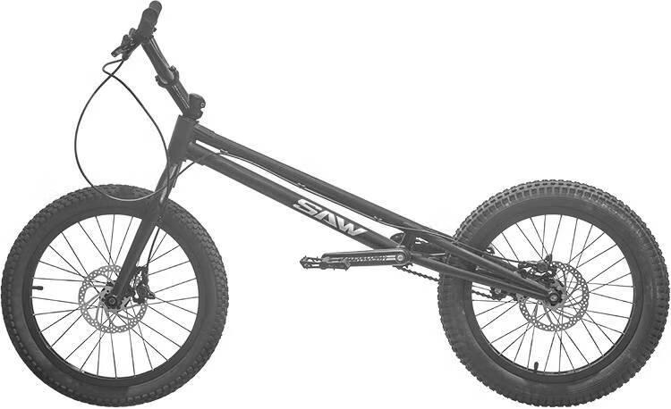 花圣街攀自行车 sawbike hypartbox 20寸 攀爬 街攀 街车 自行车 整车