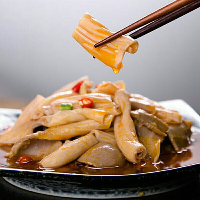 新鲜鸭食管新鲜冷冻新鲜鸭食带鸭腺胃食管串串火锅食材鸭食带2斤