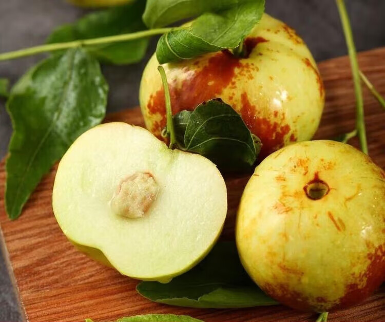 新疆和田蟠枣新鲜脆甜水果特一级超大果王皮薄 2斤 蟠枣【图片 价格