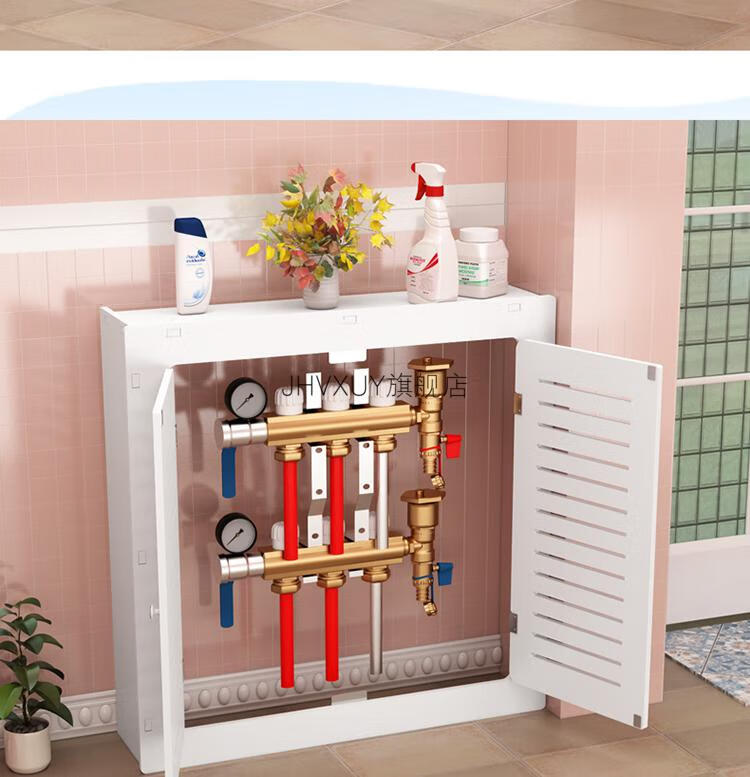 暖气片装饰挡板暖气片遮挡地暖分水器遮挡罩卫生间水管水表遮挡燃气表
