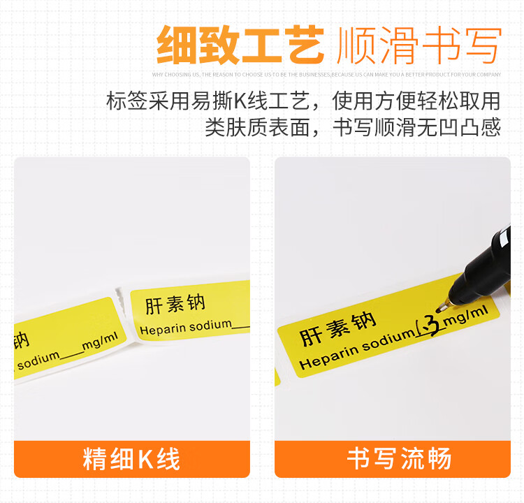 麻醉标识示贴护理警示高危药品药物注射器不干胶标签贴纸防水定制粉红