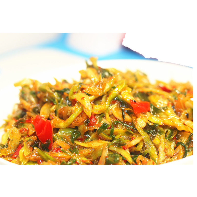 荻港香菜老许 480克/袋 芜湖香菜繁昌荻港老许香菜腌制咸菜泡菜小菜鲜