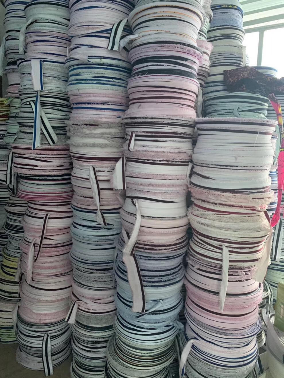 捆黑白厚款布条布带果树拉枝绳打包绳园林吊秧绳扎口绑树绳黑白布条