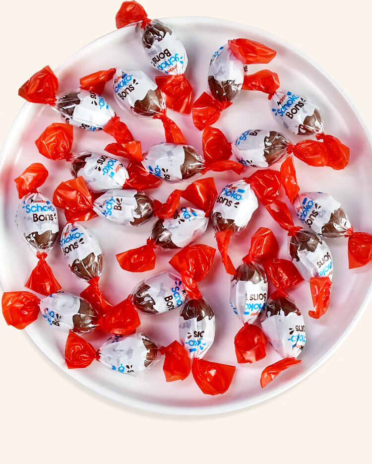 榛子巧克力独立包装儿童零食婚礼喜糖牛奶巧克力球圣诞礼盒480g约78颗