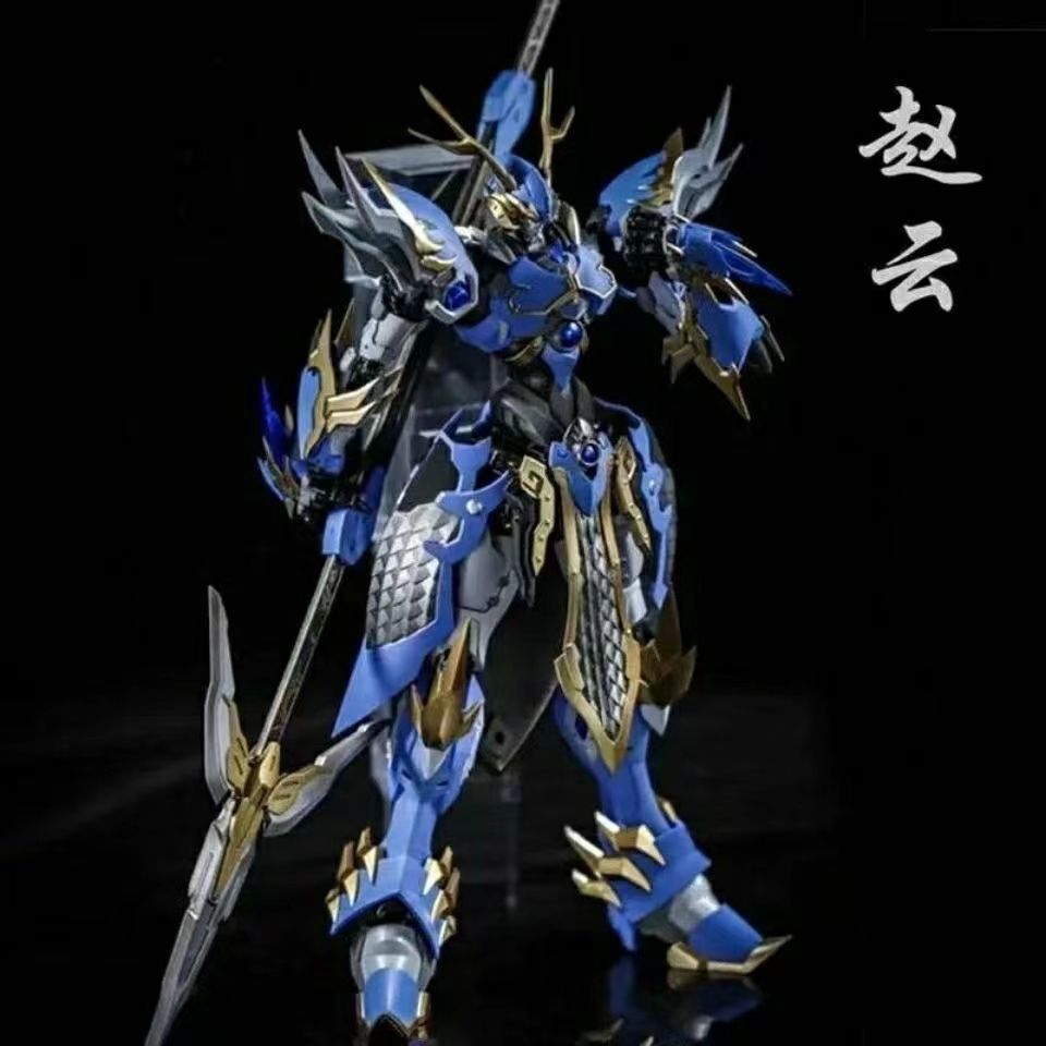 魔动核吕布高达魔动核吕布敖丙白起干将曹仁mghg帅气拼装模型随机盲盒