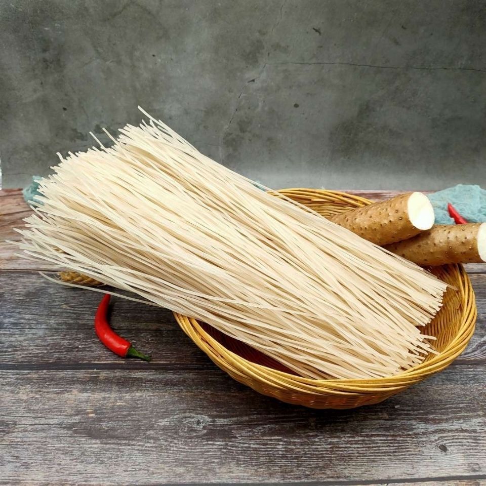 葛根粉粉条大别山正宗葛根粉条粉丝酸辣粉细粉手工条农家特产山药粉条