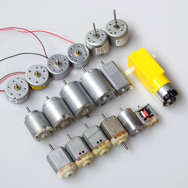130型大线圈强扭力微型电机玩具四驱车马达diy手工模型电动机常规130