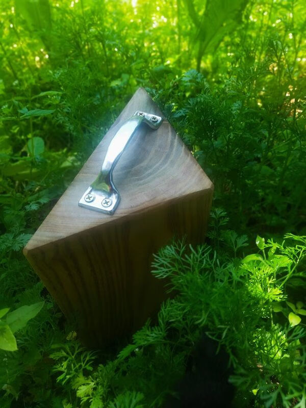 三角木挡车器实硬木汽车三角木停止退器大小货车防滑溜坡档轮胎停车