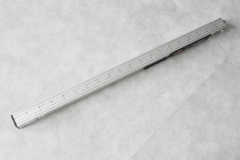 定制良测铝合金靠尺2米折叠数显水平尺高精度验房工具电子垂直检测尺m