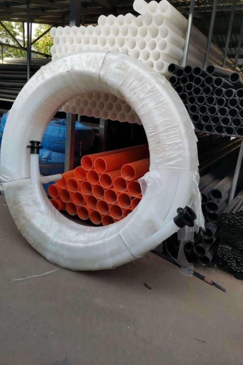 硬水管pe白塑料大口径地埋水泵深井浇地管无味2寸3寸4寸防冻25寸外径