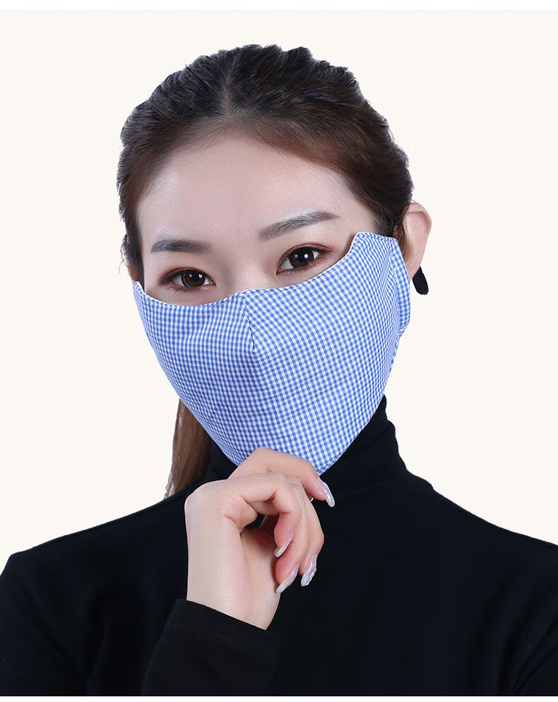 玉贝梵 口罩布料女保暖棉个性防尘防雾霾秋冬季男女防寒透气可清洗