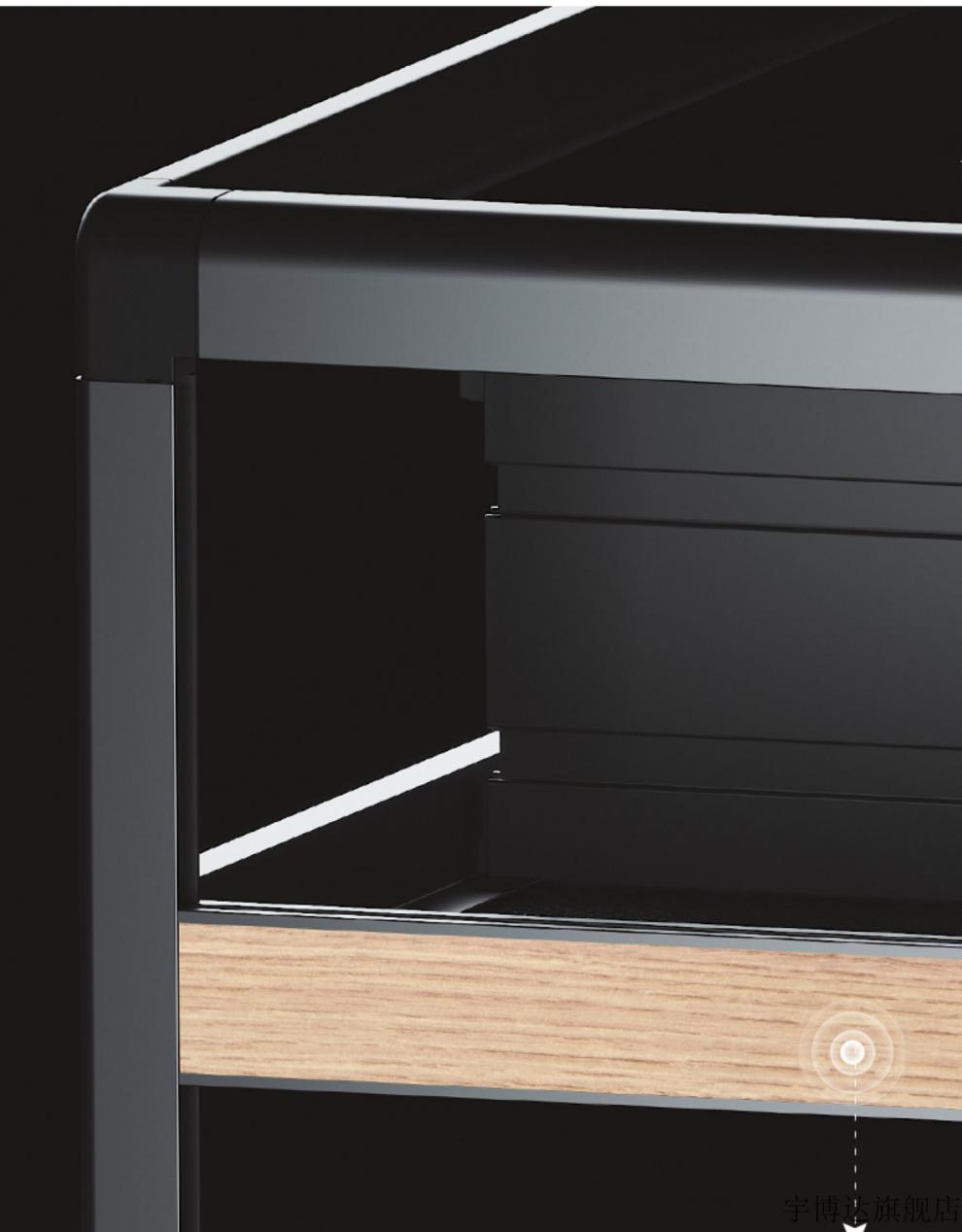 酷太调味拉篮酷太橱柜五金调味篮置物架厨房抽拉式收纳架开门式地柜内