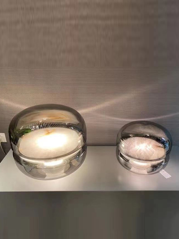 干邑小号云石 电镀玻璃-直径26cm 按钮开关【图片 价格 品牌 报