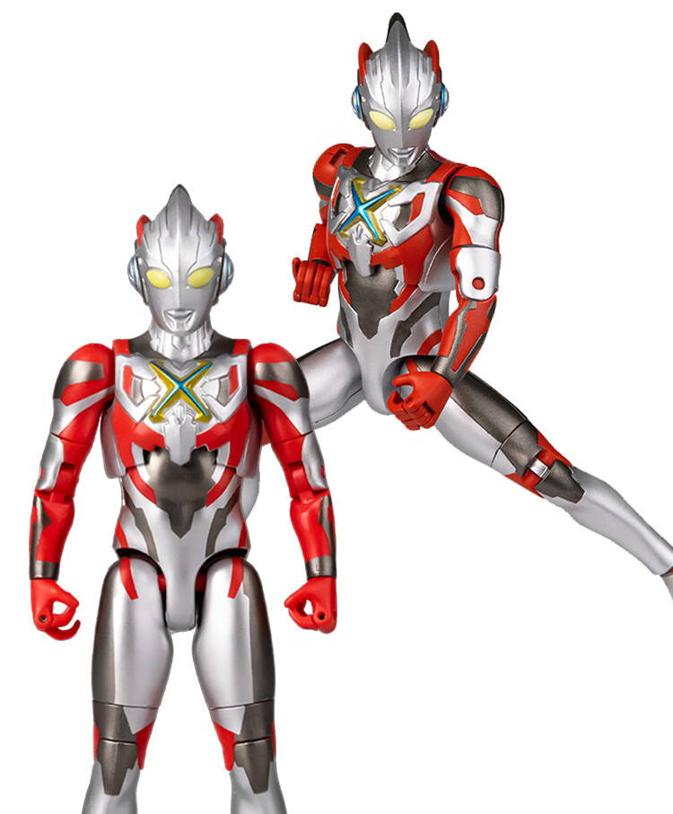 全身22处多关节可动迪迦捷德艾克斯赛罗人偶模型 杰诺奥特曼发声可动