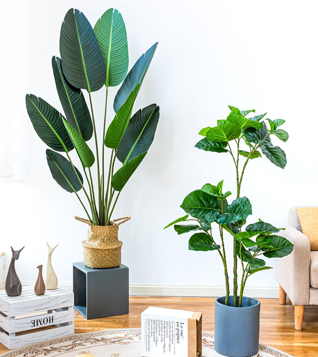 16hmins风仿真植物旅人蕉客厅假绿植落地大型盆栽树装饰 180cm旅人蕉