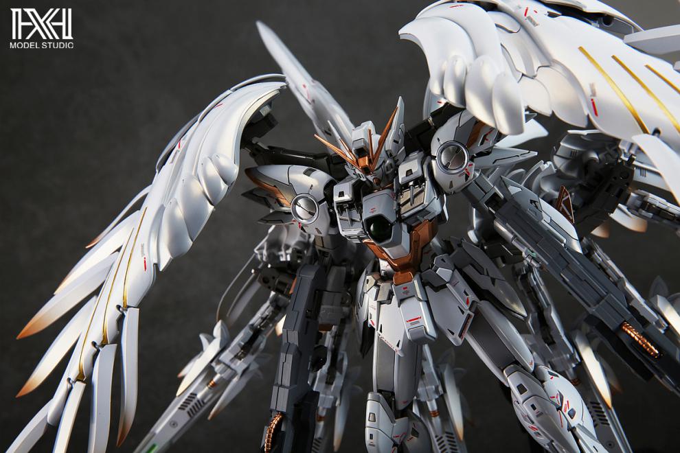 mg飞翼零式掉毛 ew ver ka 卡版 高达 拼装 模型 白雪姬生日礼物 补色