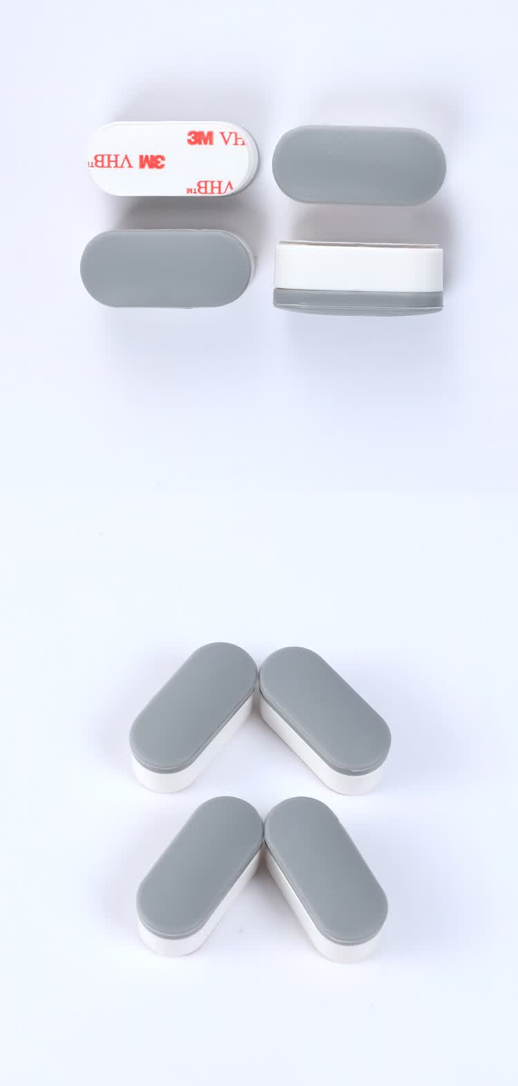马桶盖垫片坐便器座圈盖板配件缓冲减震防滑垫增高粘贴胶垫通用垫垫片