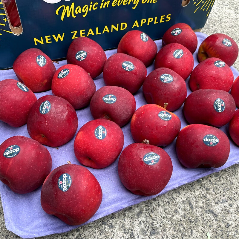 颜曼箐新西兰丹烁苹果王子铂爵苹果脆甜多汁当季孕妇