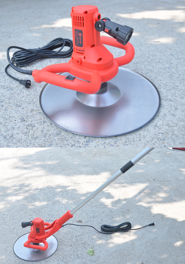 地面墙面抹墙机抹灰神器抹平打磨自动粉墙机可定做 硬抹盘【图片 价格