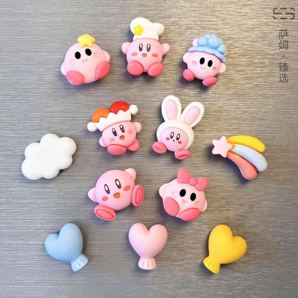 玉桂狗冰箱贴 冰箱贴可爱强力磁性贴个性创意吸铁石3d立体小巧装饰