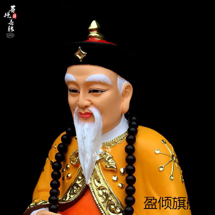 彩绘胡三太爷胡三太奶像胡三太爷太奶神像东北保家仙树脂佛像摆件