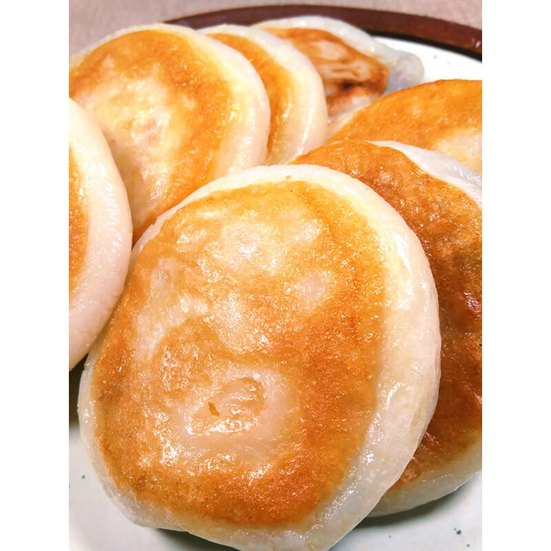 东北特产粘火勺手工红小豆馅黏火烧粘豆包1500克5斤装