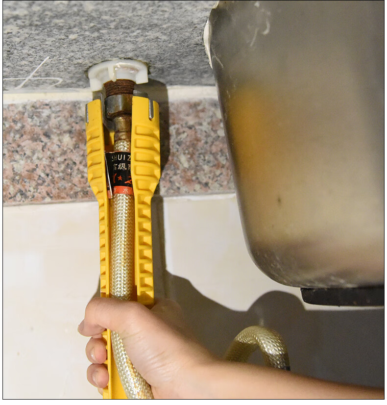 水槽扳手卫浴专用维修水管水龙头多功能扳手神器拆卸安装工具新款18盒