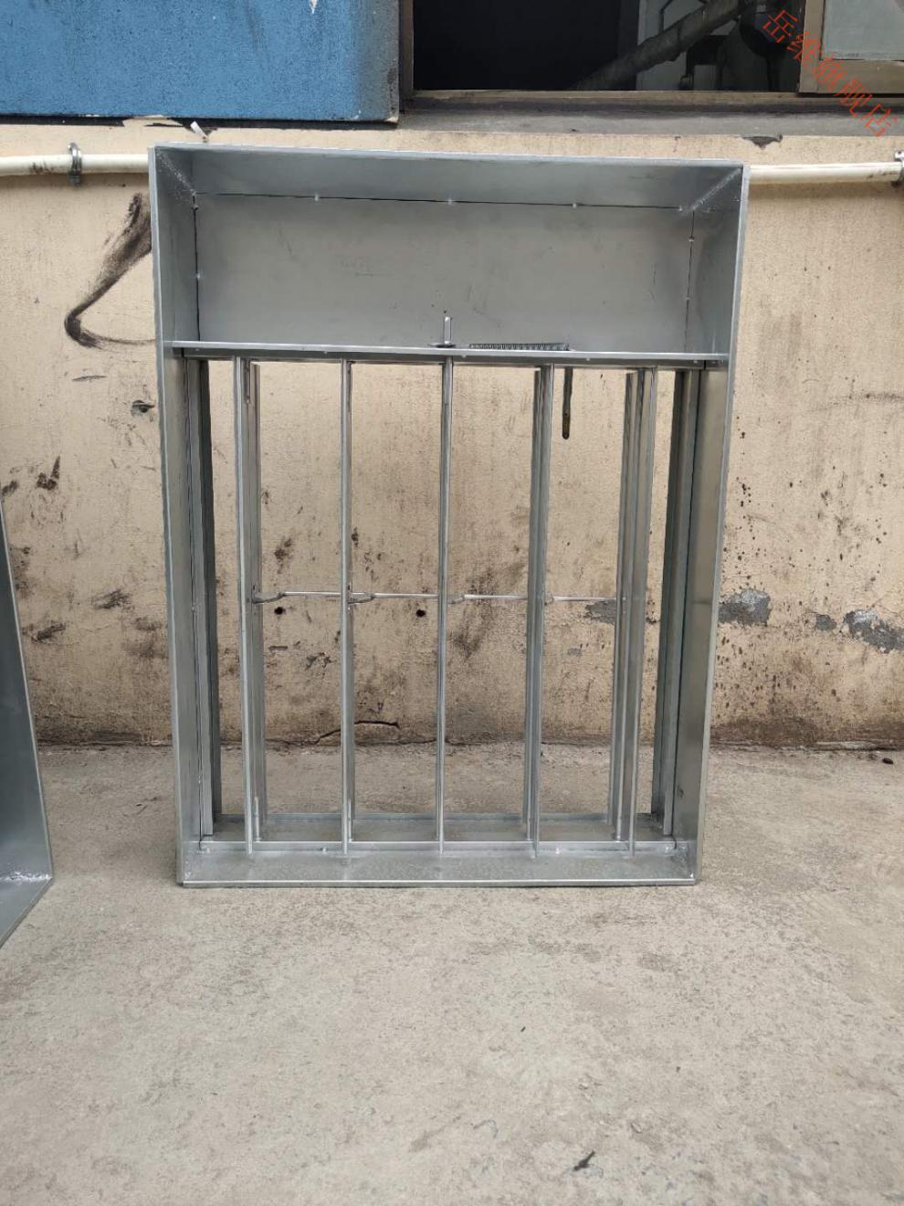 正压送风口手动钢丝远控 电动近控多页排烟口风口 3c消防排烟 500*