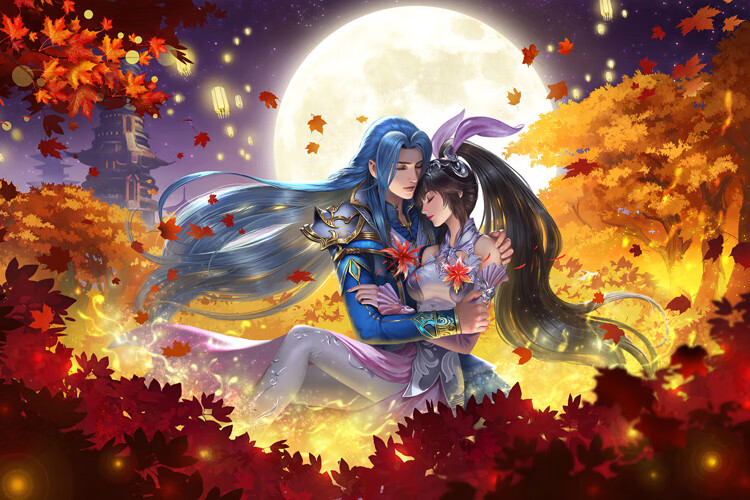 斗罗大陆海报壁纸挂画壁画墙纸定制唐三小舞朱竹清宁荣荣动漫周边 05