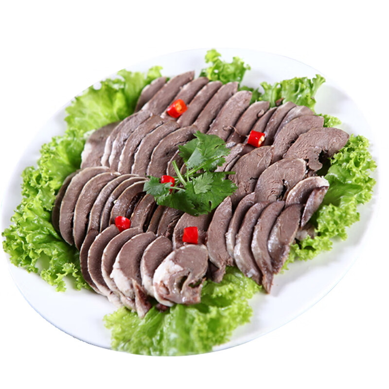 羊心羊内脏内蒙古锡盟新鲜羊杂汤烧烤食材羊下水羊下货绵羊心脏1000g