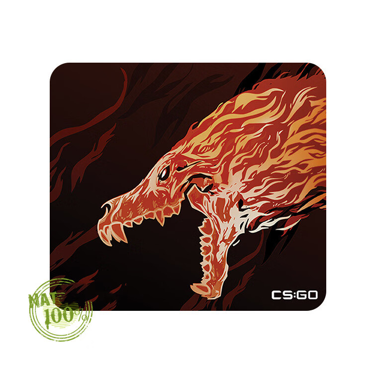 电竞游戏狂热霜冻天禄周边暴怒野兽咆哮加厚s1mple大号fps鼠标垫csgo