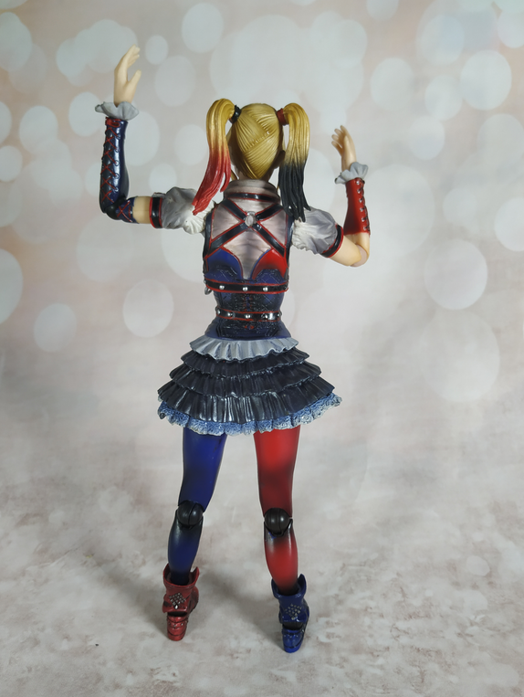 哈莉奎茵手办小丑女大号马尾可动pa漫画改dc周边小分队人偶 只有主体