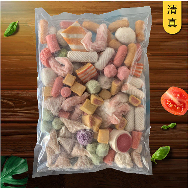清真混合丸子福袋组合火锅食材麻辣烫香锅关东煮串串香豆捞烧烤腾旺纳