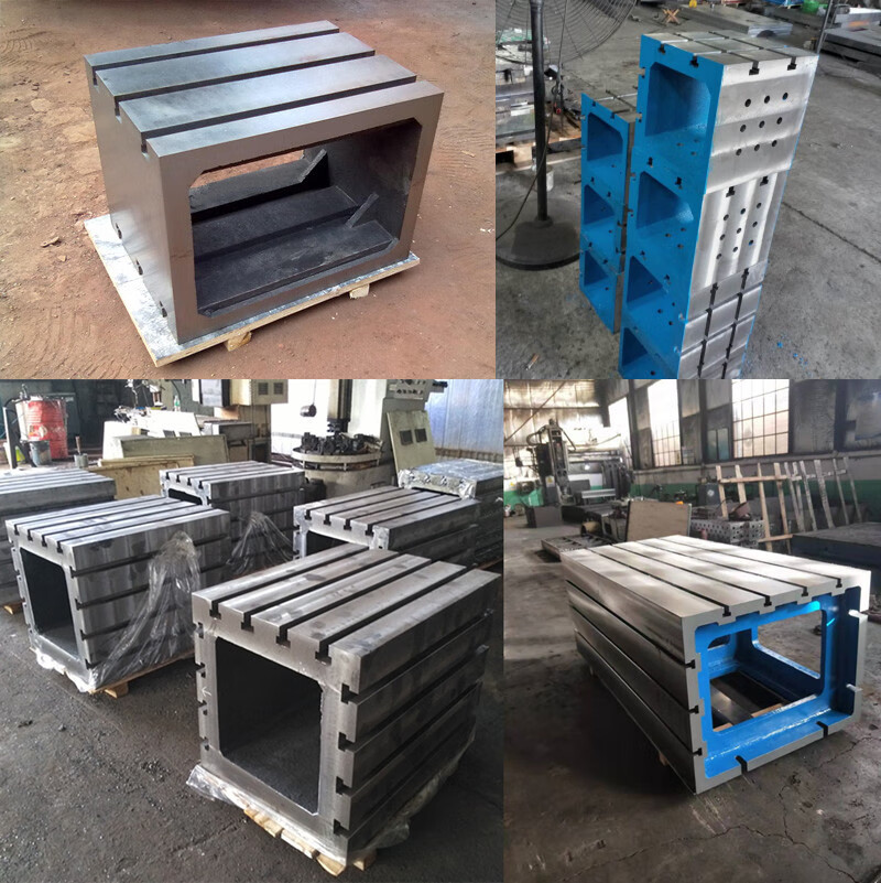 铸铁t型槽方箱数控机床等高垫箱垫块cnc机床增高工作台t型槽平台