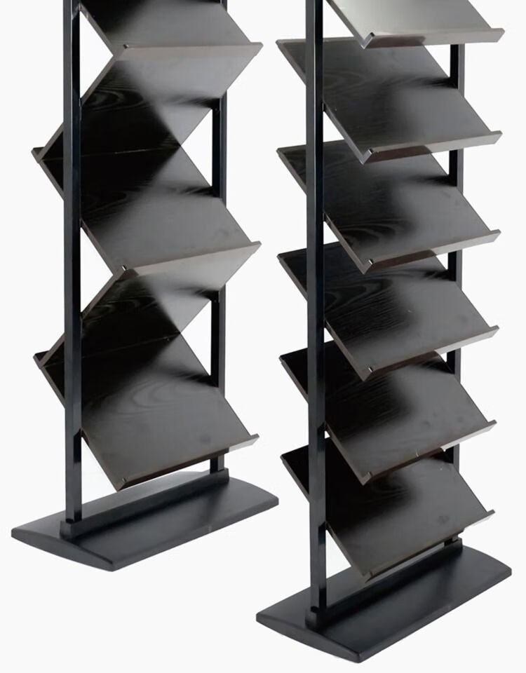 初及售楼部资料架展厅展示架报刊架房地产折页架立式杂志架展示架z7a