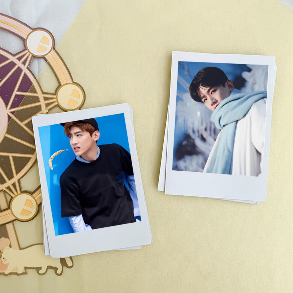 白敬亭周边小卡 白敬亭周边lomo小卡照片冲印人物相片创意装饰同款
