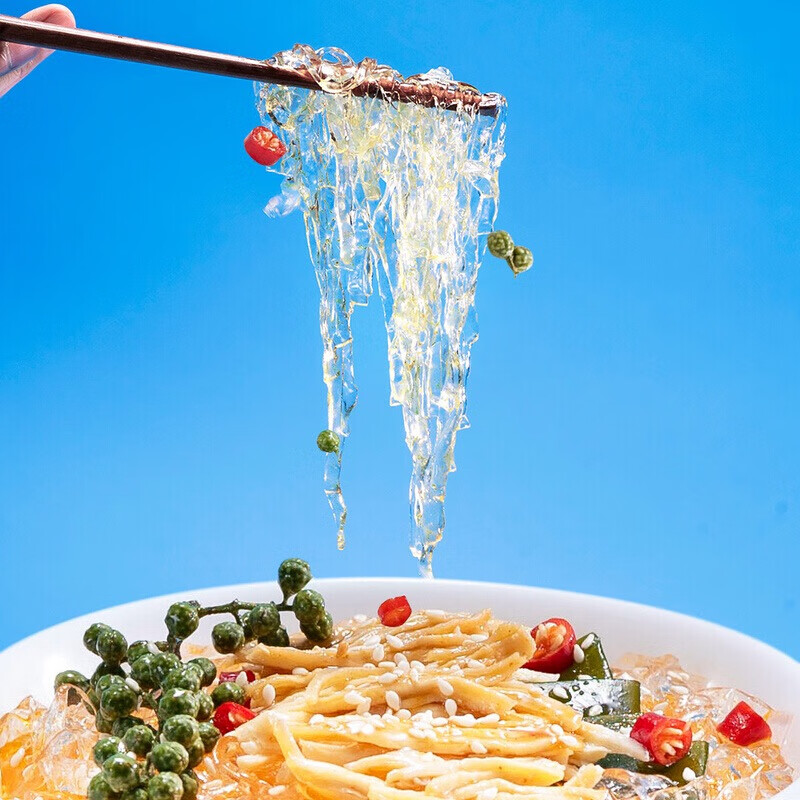 吴喵喵藤椒鸡肉纤海藻粉327克盒山姆吴喵喵海藻粉藤椒鸡肉纤粉丝控