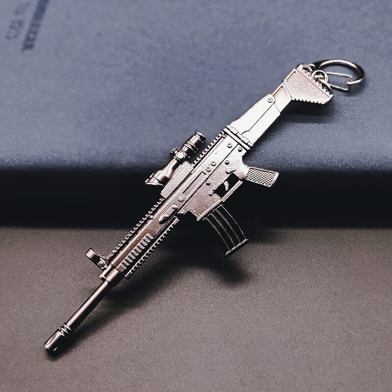 屿汐新品吃鸡挂件绝地求生钥匙扣吃鸡游戏和平精英三级头98k平底锅