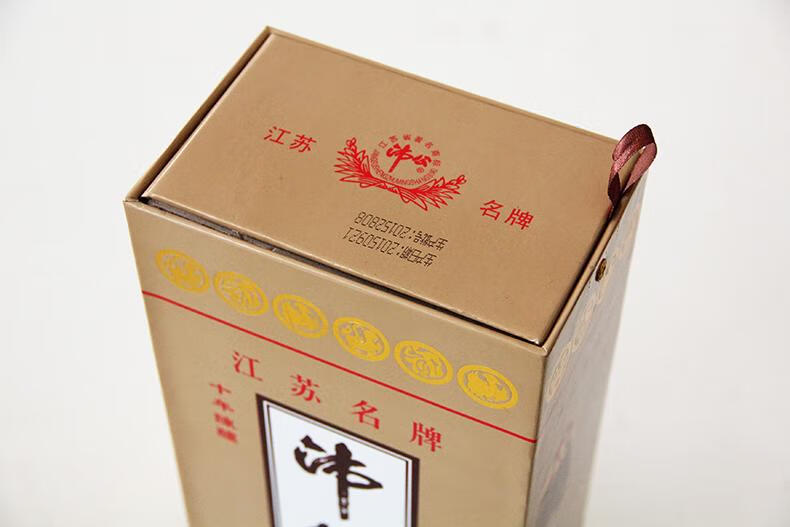 徐州特产沛公酒白酒沛公十年木盒浓香型46度500ml如图