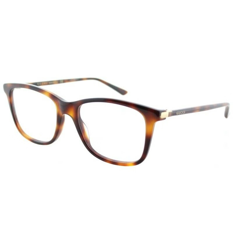 gucci古驰眼镜平光镜男女同款轻可换镜片修饰脸型全框配眼镜镜架茶色