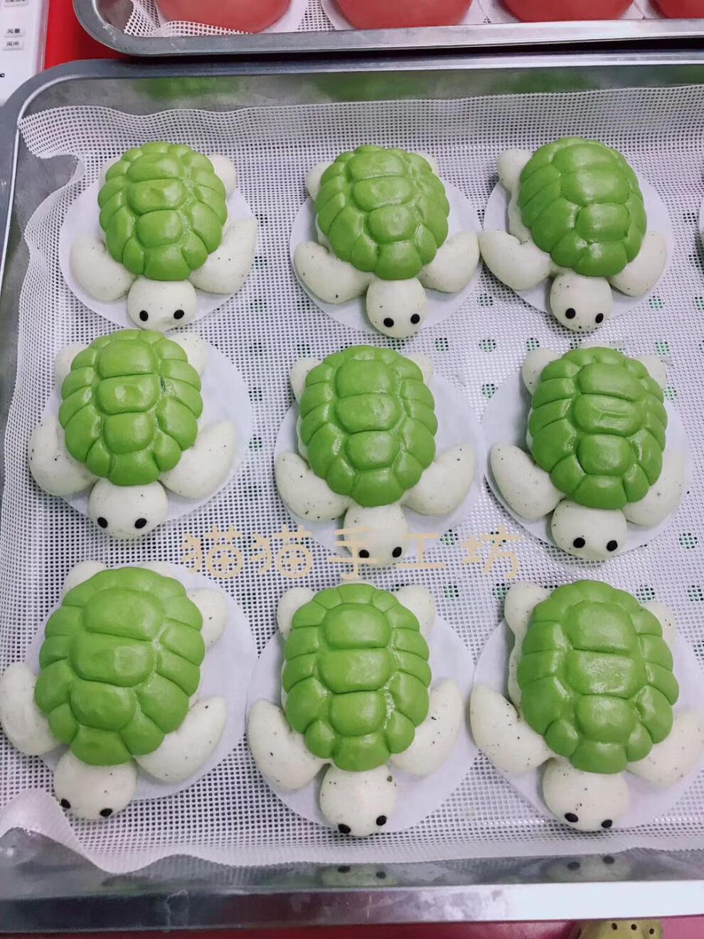 可爱小乌龟卡通包子馒头模具小海龟模具港式包子花样面食铝合金小海龟