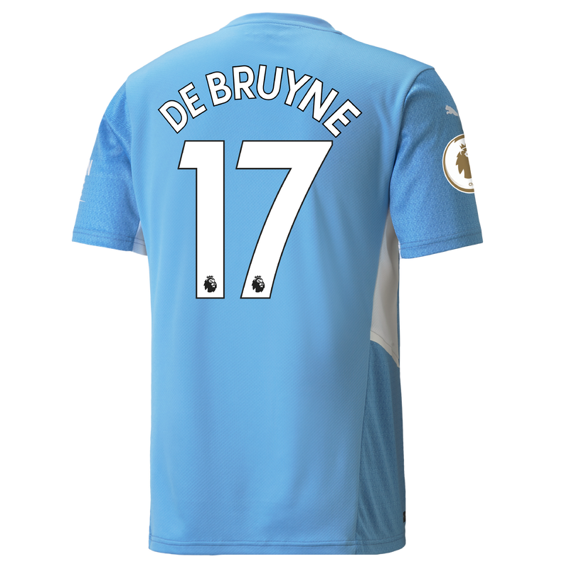 滕讯体育nba专营新款2122赛季曼城主场球衣德布劳内球迷版格拉利什