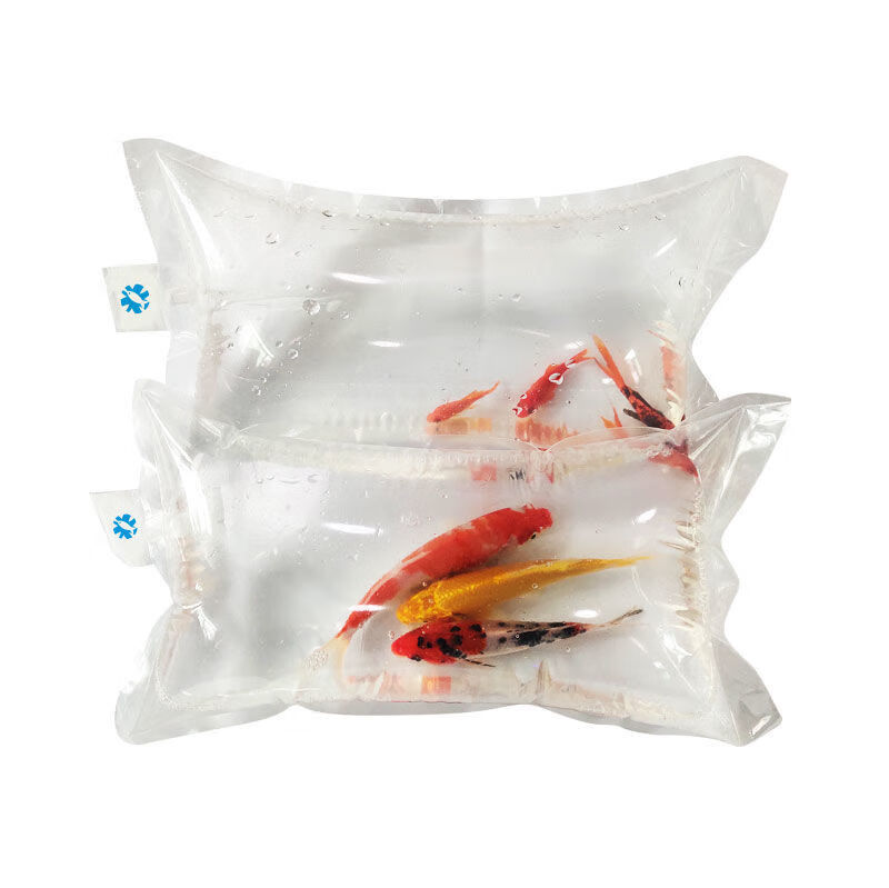 观赏鱼打包袋运输氧气袋装金鱼活鱼鱼苗虾加厚打氧袋水族打包袋 20*40