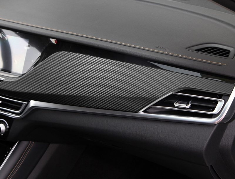 适用于18-21年长安逸动plus内饰改装碳纤维贴纸车内装饰排挡位贴膜 车