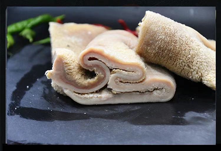 新鲜牛肚子冷冻半成品非全熟火锅食材生金钱肚毛肚整块黄牛肚批发罗莫