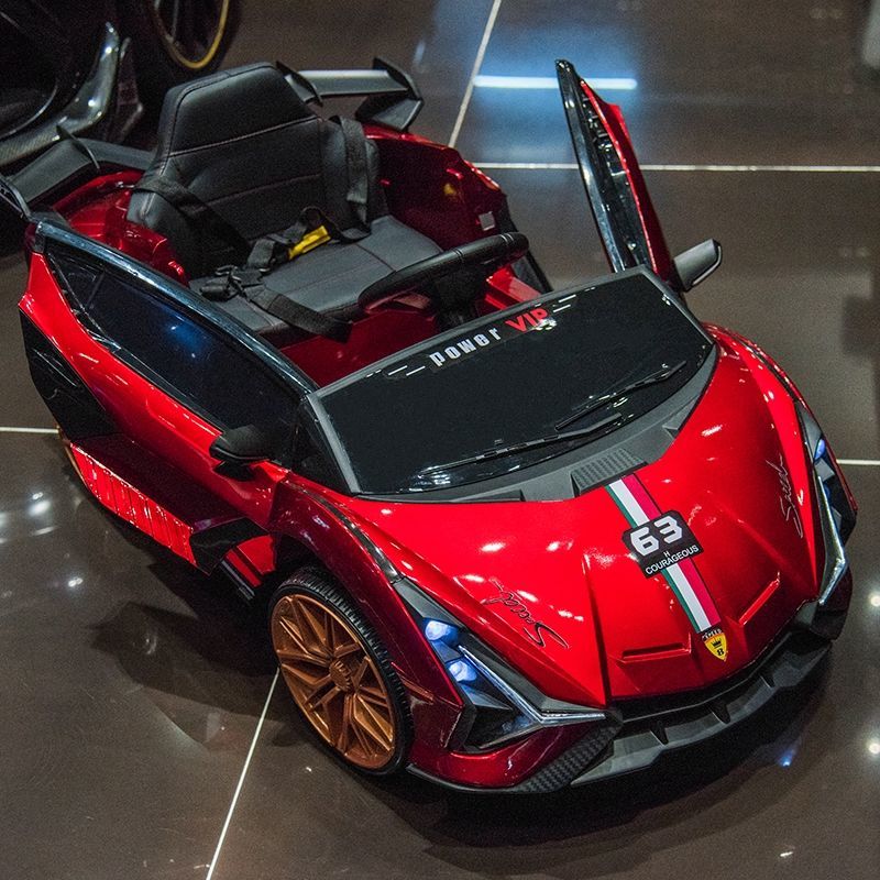 星辉rastar好宝宝玩具车同款超大款兰博儿童电动车四轮小汽车玩具车可