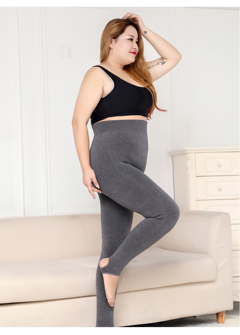 60300斤胖妹加肥加大码女裤大码打底裤弹力大加绒裤袜250斤踩脚艾优