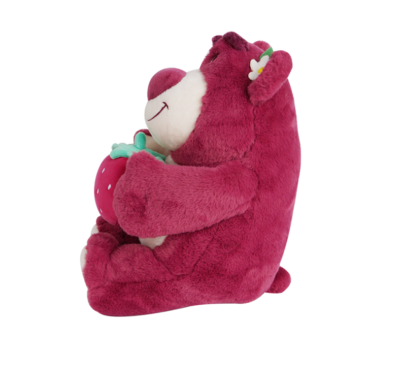 迪士尼disney 玩具总动员草莓熊毛绒玩具抱抱熊公仔老婆女朋友同学男